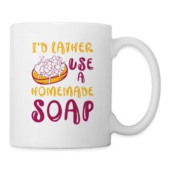 Soap Dealer Homemade Soap Soaper Soap Hobbyist - Mug - white - Right