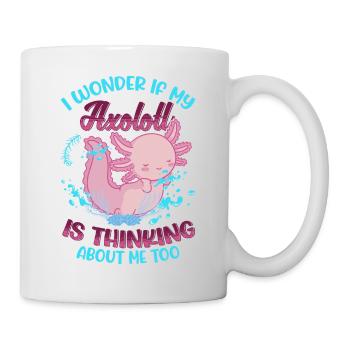 Axolotl Queue Cadeau Amphibien Axolotl - Mug blanc - blanc - Droite