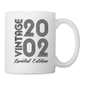 Vintage 2002 Vintage Birthday Retro Vintage - Mug - white - Right