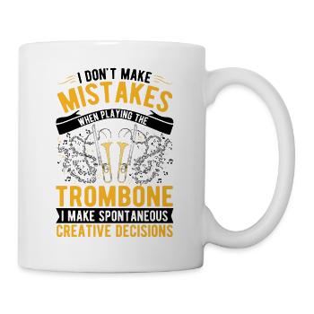 Trombone Creative Choices Tromboniste - Mug blanc - blanc - Droite