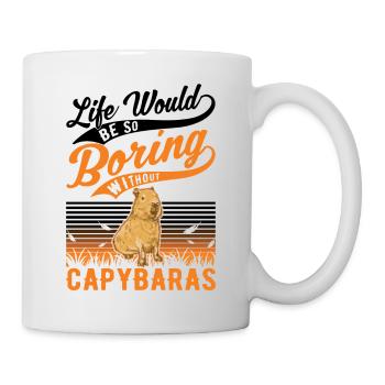Capybara Gift Capibara capybara - Mug - white - Right