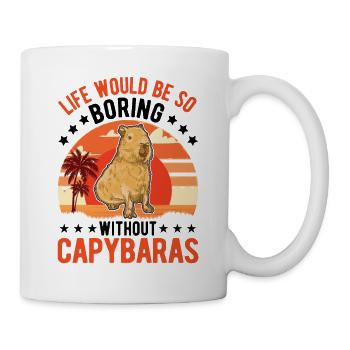Capybara Gift Capibara capybara - Mug - white - Right