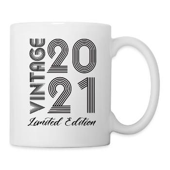 Vintage 2021 Vintage Birthday Retro Vintage - Mug - white - Right