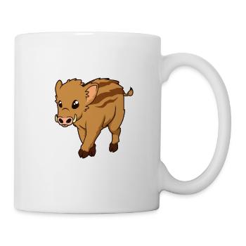 Kawaii Wild Boar Freshling - Mug - white - Right