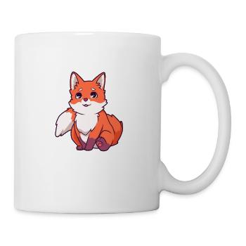 Kawaii Red Fox - Mug - white - Right