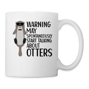 Otter Outfit Sea Otter Lovers - Mug - white - Right