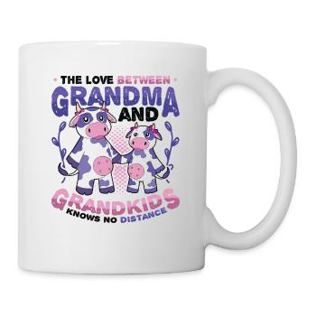 Auf Wiedersehen Und Abschied, Umzugsgroßmutter - Tasse - Weiß - Rechts