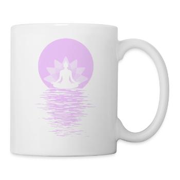 Yoga Yogini Health Meditation Outfits Girls - Mug - white - Right