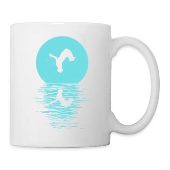 Parkour, Freerunning, Street Workout, Acrobatic - Tasse - Weiß - Rechts