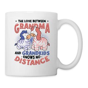 Auf Wiedersehen Und Abschied, Umzugsgroßmutter - Tasse - Weiß - Rechts