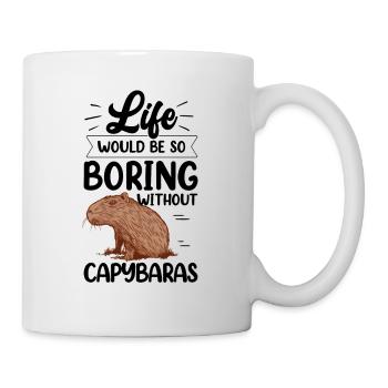 Capybara serait ennuyeux sans capybara - Mug blanc - blanc - Droite