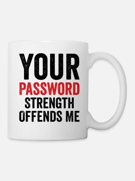 Cybersecurity Computersicherheit Cybersecurity - Tasse - Weiß
