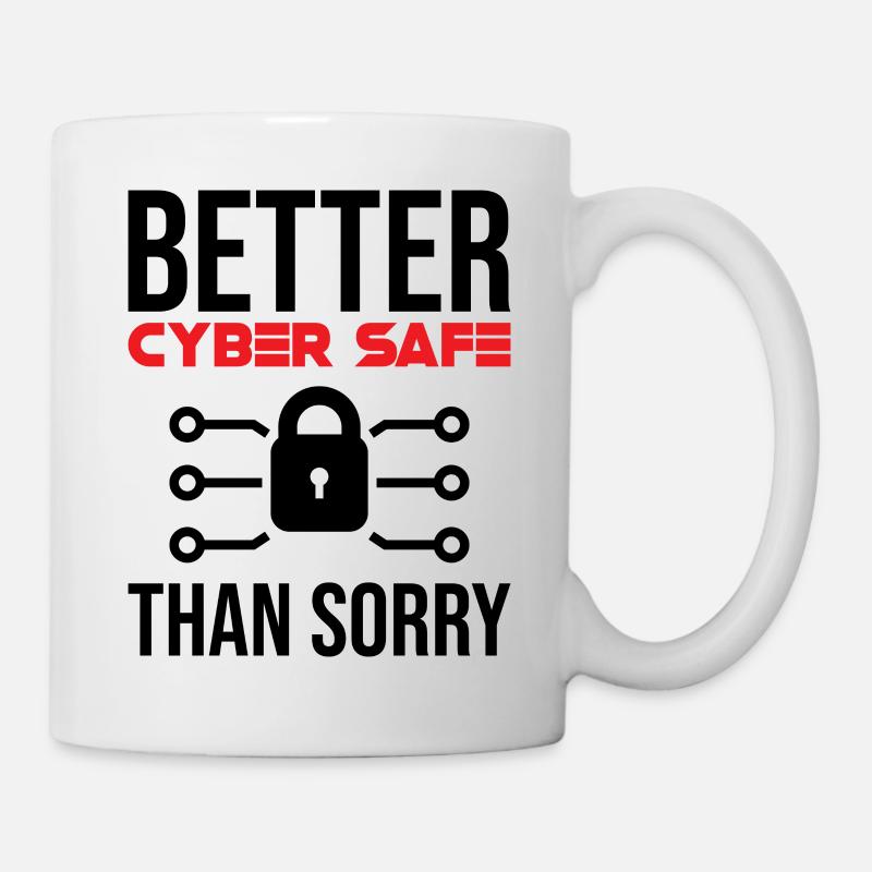 Cybersécurité Sécurité informatique Cybersécurité - Mug blanc - blanc