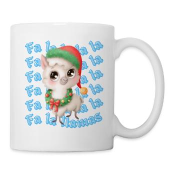 Llama Christmas - Mug - white - Right
