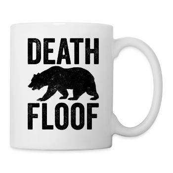 Drôle de mort d’ours Floof - Mug blanc - blanc - Droite