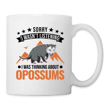 Opossum Gift Possum Marsupial - Mug - white - Right