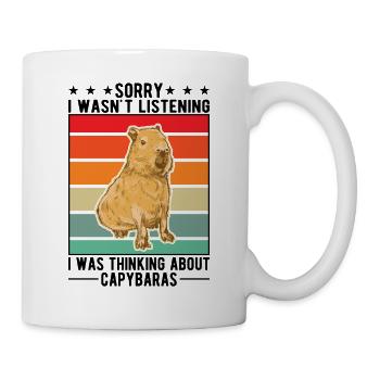 Capybara Gift Capibara capybara - Mug - white - Right