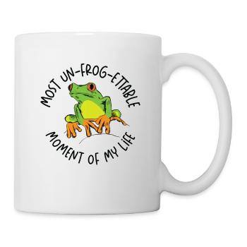 Red Eyed Tree Frog Cute Rainforest Amphibian - Mug - white - Right