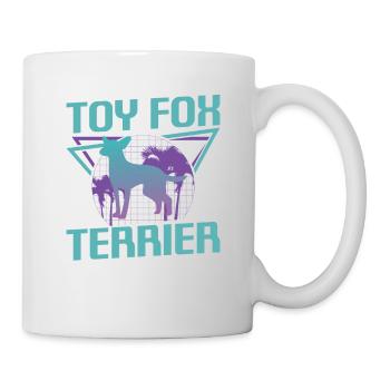 Retro Toy Fox Terrier Dog Lover - Mug - white - Right