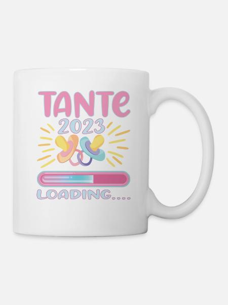 Tante 2023 Loading - Tasse - Weiß