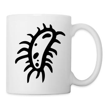 bacteria cell type 3 - Mug blanc - blanc - Droite