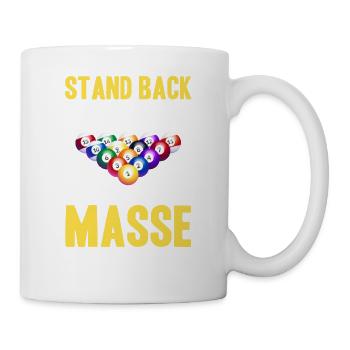 Billard Geschenkidee Billardspieler Pool Snooker - Tasse - Weiß - Rechts