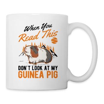 Guinea Pig Gift Guinea Pig - Mug - white - Right