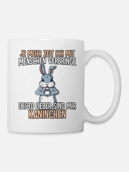 Hase - Tasse - Weiß