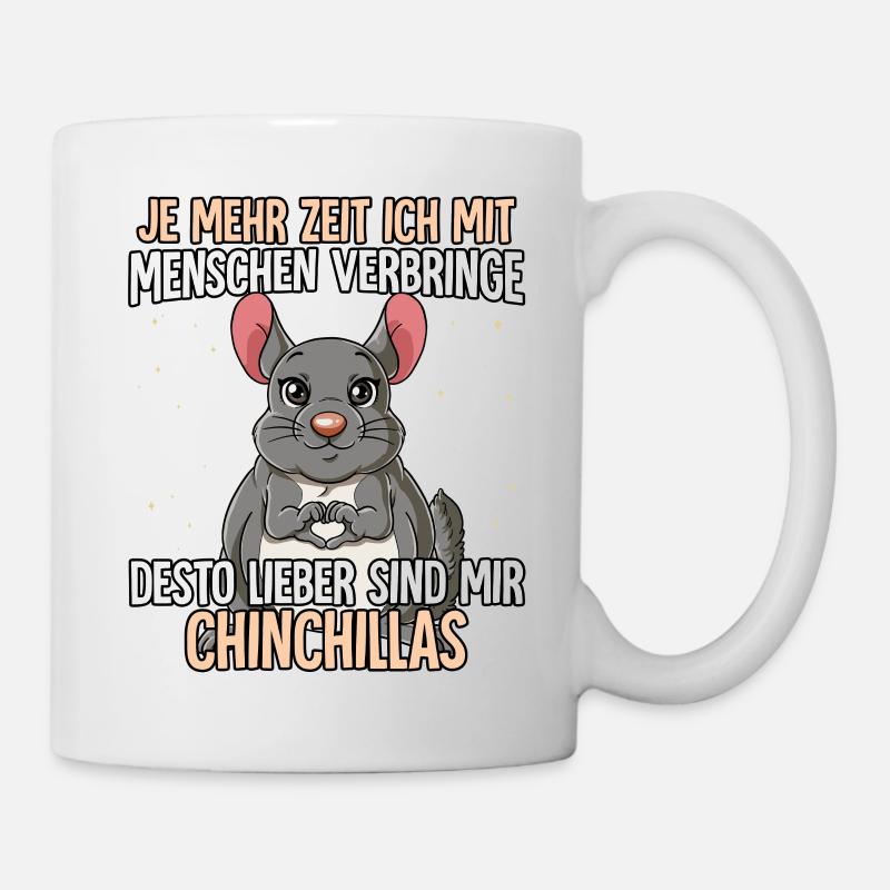 Chinchilla - Tasse - Weiß