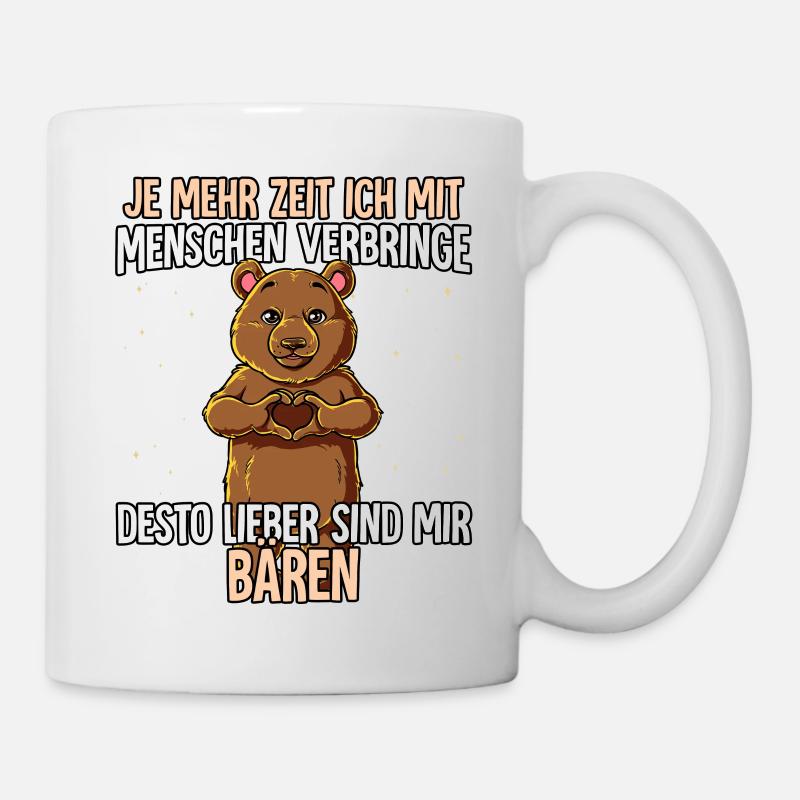 Bär - Tasse - Weiß