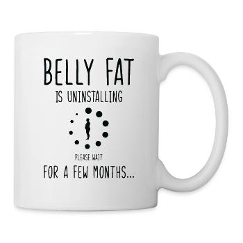 Désinstallation - Mug blanc - blanc - Droite