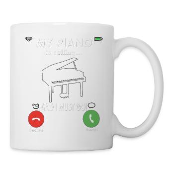 Pianiste Pianiste Piano - Mug blanc - blanc - Droite