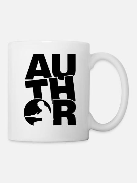 Beruf Job Arbeit - Autor - Tasse - Weiß