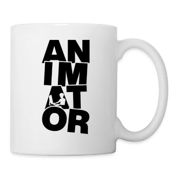 Animation profession job work - animator - Mug - white - Right