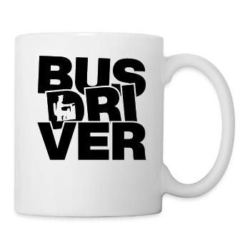 Profession Job Work - Bus driver - Mug - white - Right