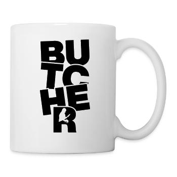 Boucherie Profession Travail - Boucherie - Mug blanc - blanc - Droite