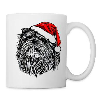 Christmas Dog Cute Funny Dogs Animal Puppy 4 - Mug - white - Right