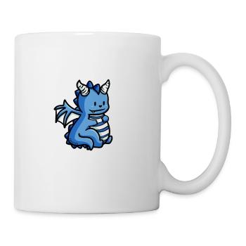 Crazy Dragon Lady - Tasse - Weiß - Rechts