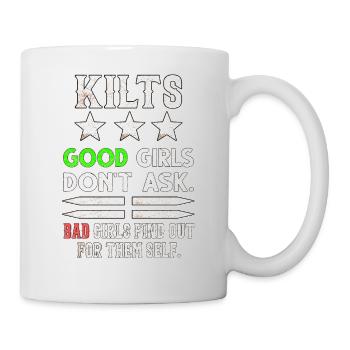 Cornemuse Kilt Écossais Beat Cornemuse - Mug blanc - blanc - Droite