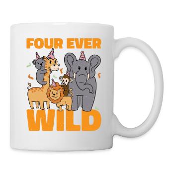 Four Ever Wild 43 - Tasse - Weiß - Rechts
