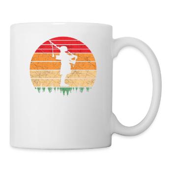 Dudelsack Kilt Schottisch Schlag Dudelsackspieler - Tasse - Weiß - Rechts