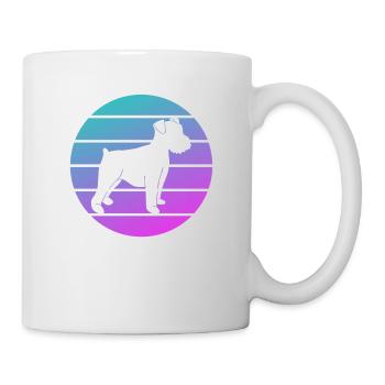 Retro Irish Terrier Dog Lover - Mug - white - Right