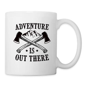Adventure Is Out There - Mug - white - Right