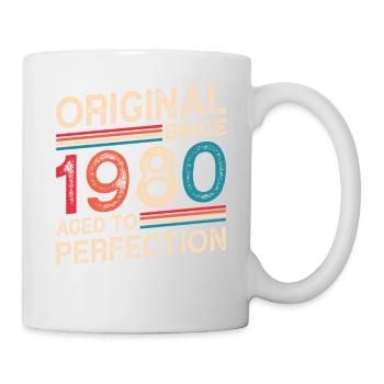 Original since 1980 aged to perfection - Mug - white - Right