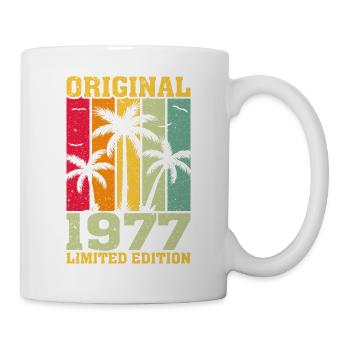 Original limitierte Auflage von 1977 - Tasse - Weiß - Rechts