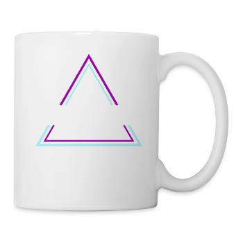 Techno House Party EDM Festival Goa Electro Rave - Mug blanc - blanc - Droite