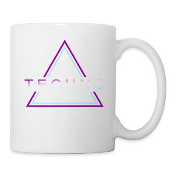 Techno House Party EDM Festival Goa Electro Rave - Tasse - Weiß - Rechts