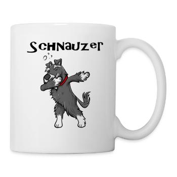 J'adore mon Schnauzer - Mug blanc - blanc - Droite