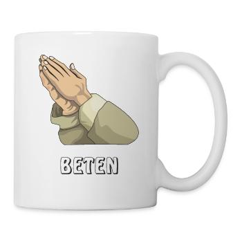 BETEN - Tasse - Weiß - Rechts