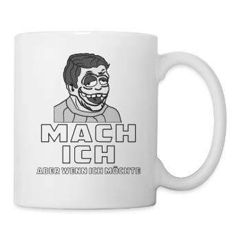MANN MACH ICH - Tasse - Weiß - Rechts